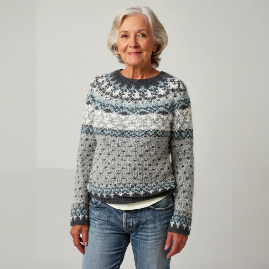 Denise Retro Wool Sweater