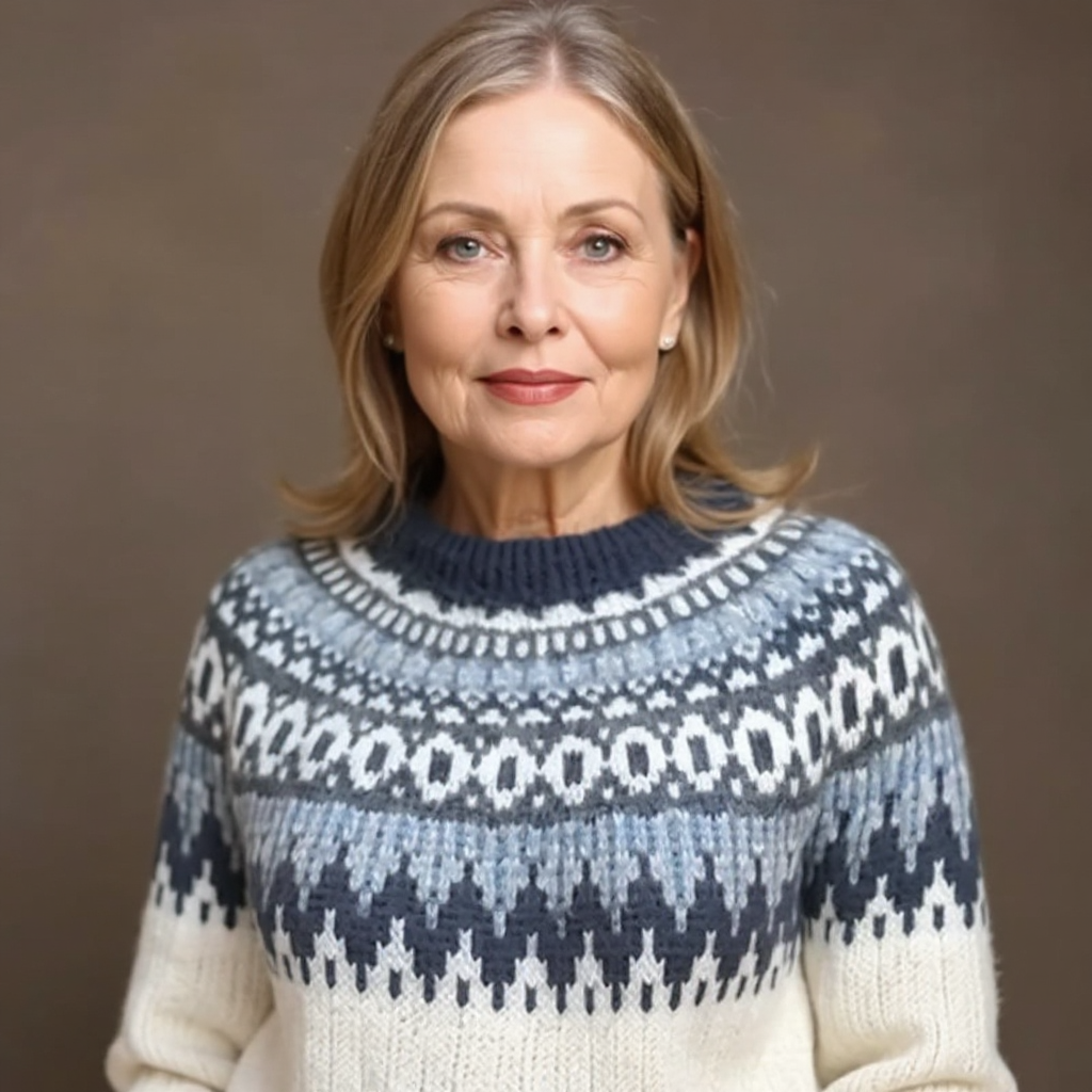 Astrid Handcrafted Icelandic Knit Sweater