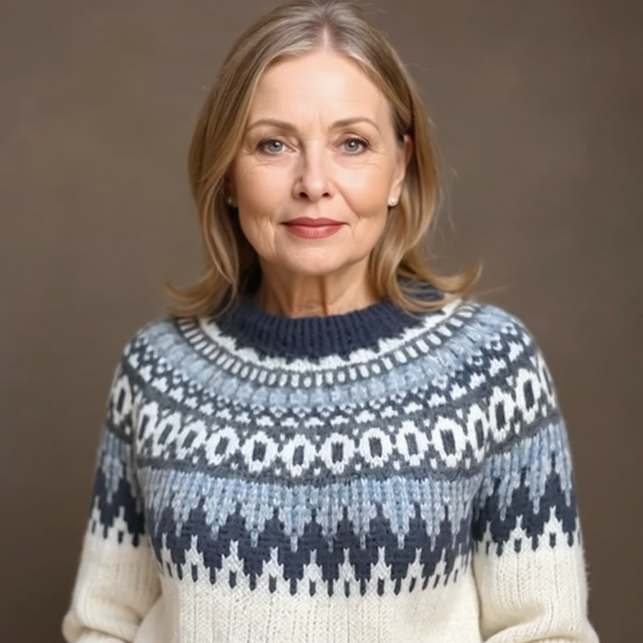 Astrid Handcrafted Icelandic Knit Sweater