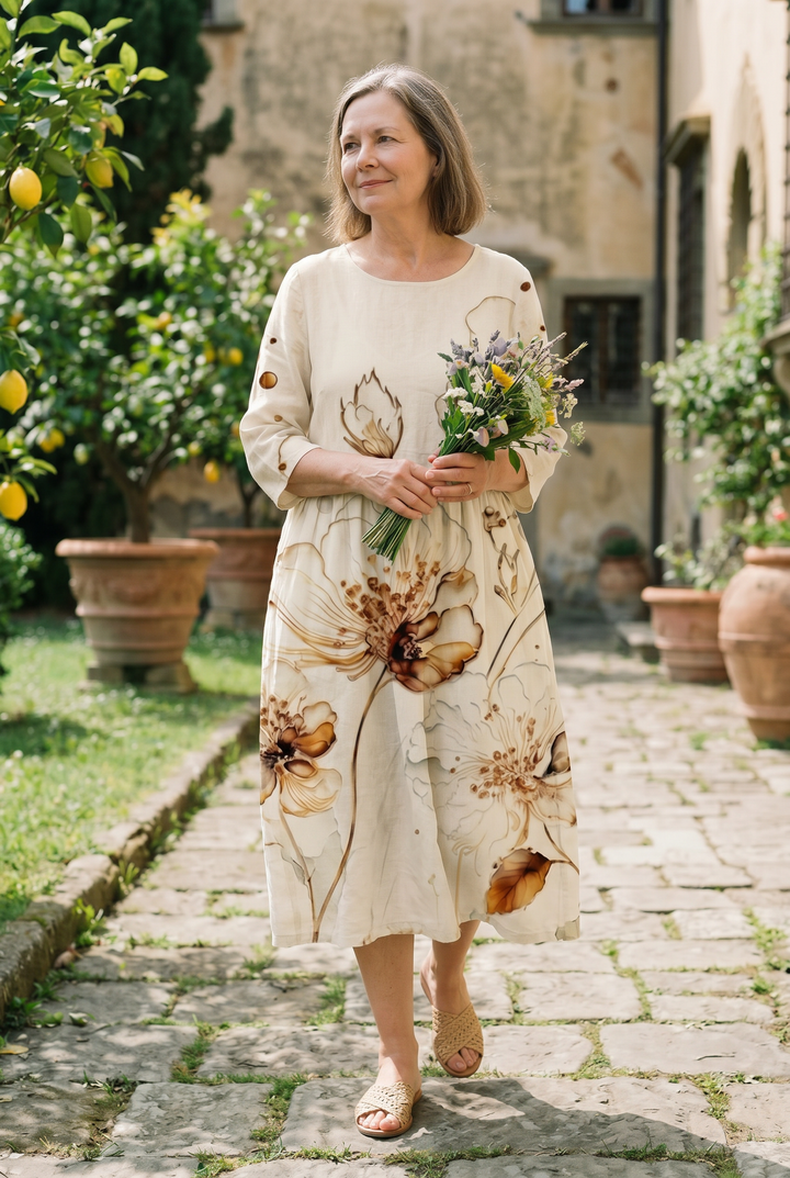 Hayley | Stylish Floral Maxi Dress