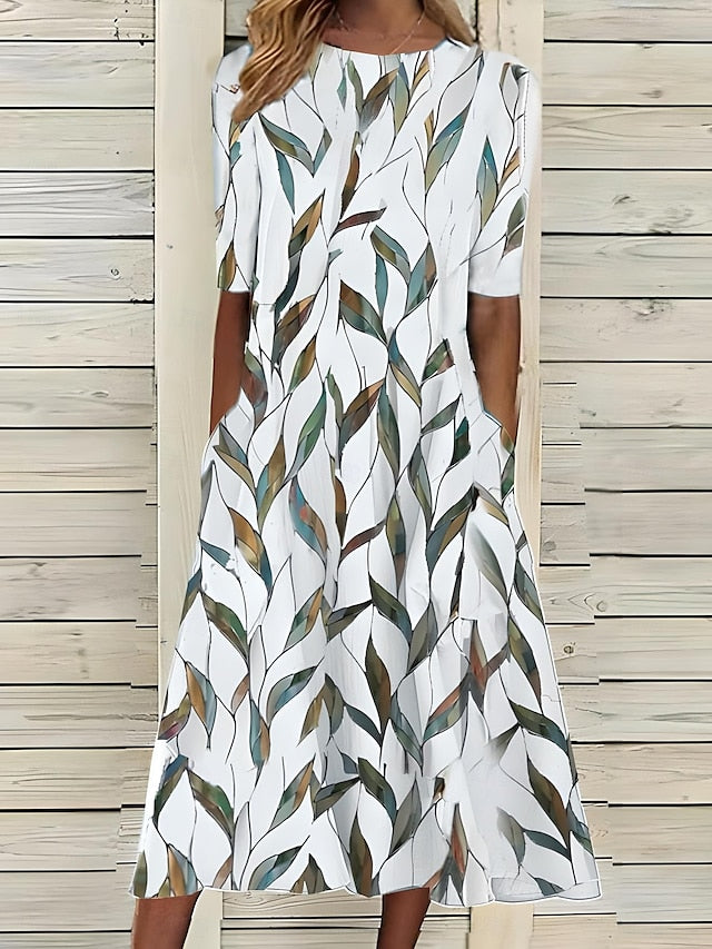 Anessa | Coastal Bloom Midi Dress