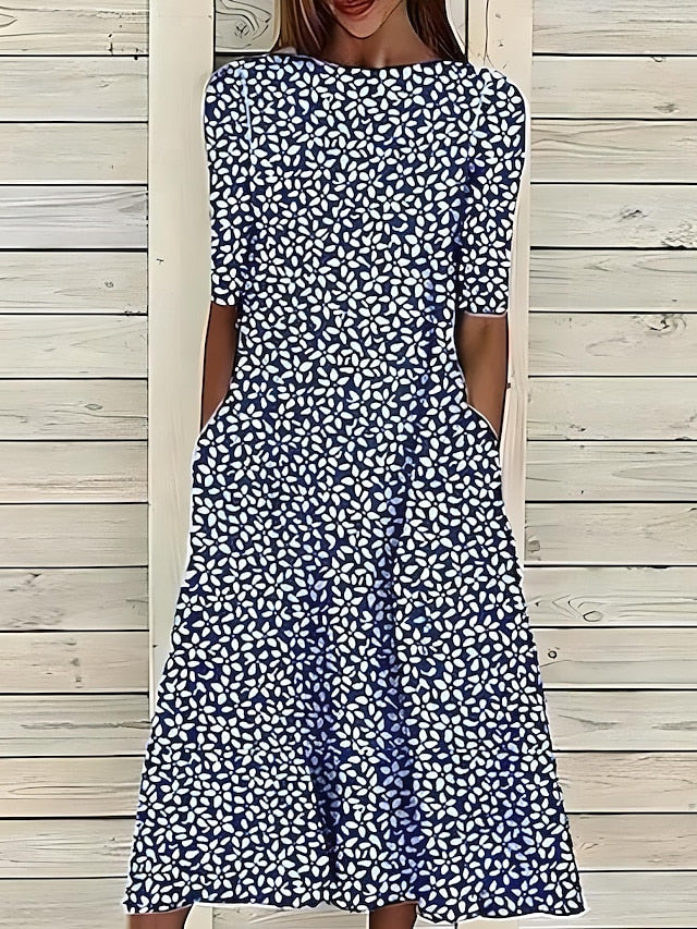 Anessa | Coastal Bloom Midi Dress